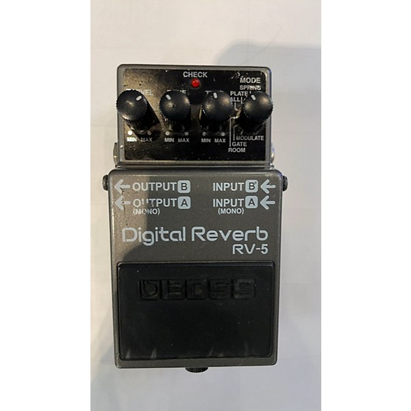 Used BOSS RV5 Digital Reverb Effect Pedal | Guitar Center