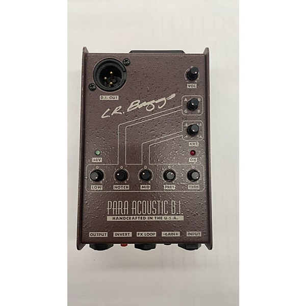 Used LR Baggs Para Acoustic DI Direct Box Pre With EQ Direct Box