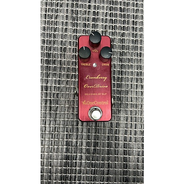 Used One Control CRANBERRY Effect Pedal