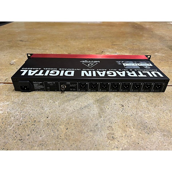Used Behringer Ultragain 8200 Audio Interface