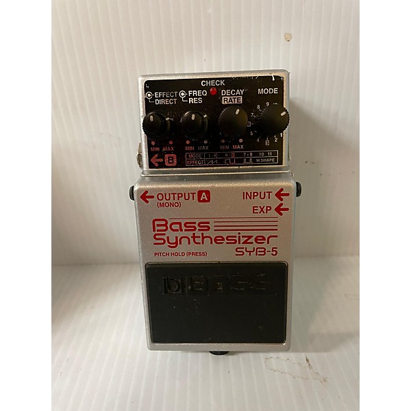 Used BOSS SYB5 Bass Synth Bass Effect Pedal | Guitar Center