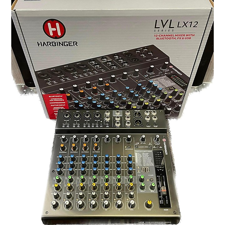 Harbinger LV8 8-Channel Analog Mixer with Bluetooth Very Good