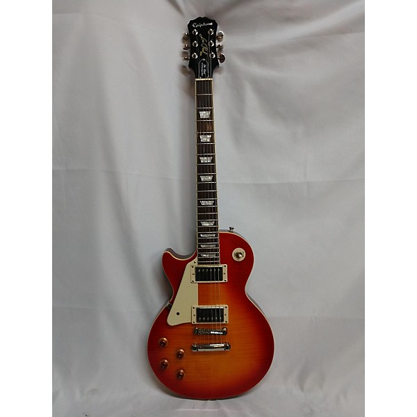 Used Epiphone Les Paul Standard Pro Left Handed Electric Guitar 2