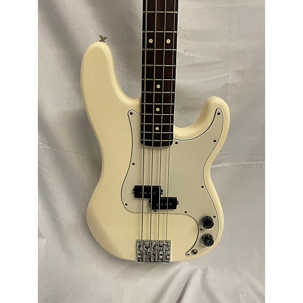 Used Fender Standard Precision Bass Electric Bass Guitar Olympic