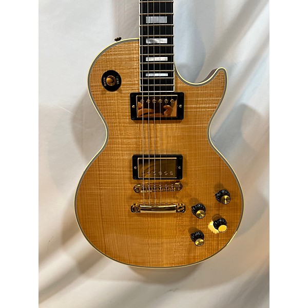 Used Gibson 1968 Les Paul Custom Reissue Solid Body Electric Guitar