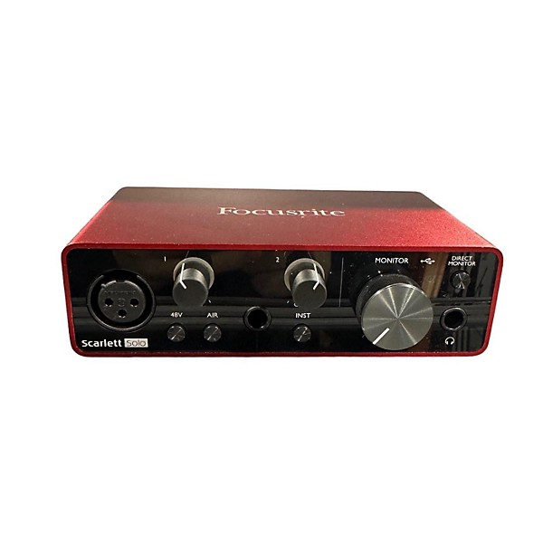 Used Focusrite Scarlett Solo Gen 3 Audio Interface