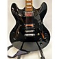 Used D'Angelico Used D'Angelico Premier Series DC Black Hollow Body Electric Guitar