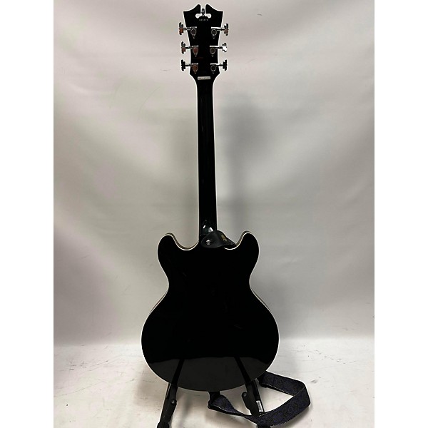 Used D'Angelico Used D'Angelico Premier Series DC Black Hollow Body Electric Guitar