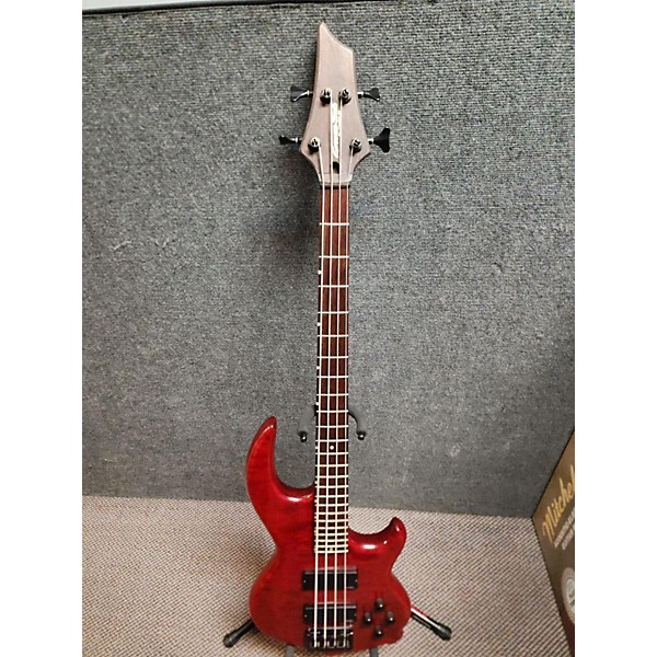 Used Used Groove Tools By Conklin GT4 Red Electric Bass Guitar