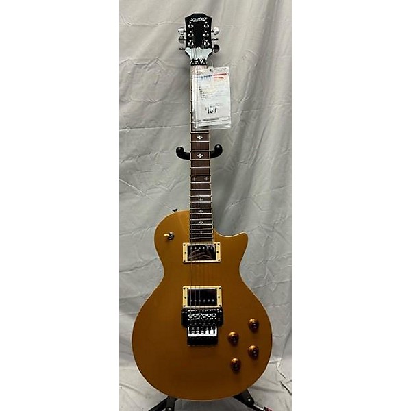 Used Xaviere XV555 Solid Body Electric Guitar Gold Guitar Center