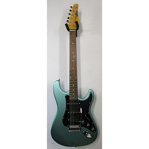 Used Kramer Focus 111s Solid Body Electric Guitar Metallic Blue