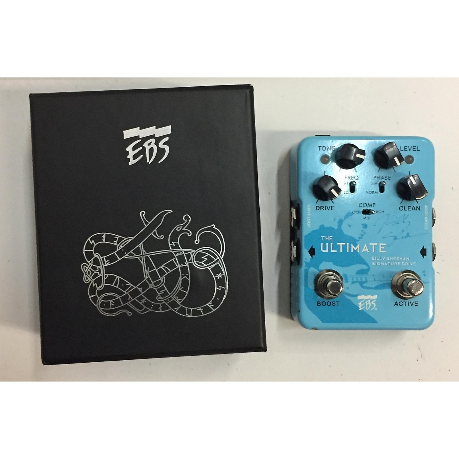 Used EBS The Ultimate Billy Sheehan Signature Drive Bass Effect
