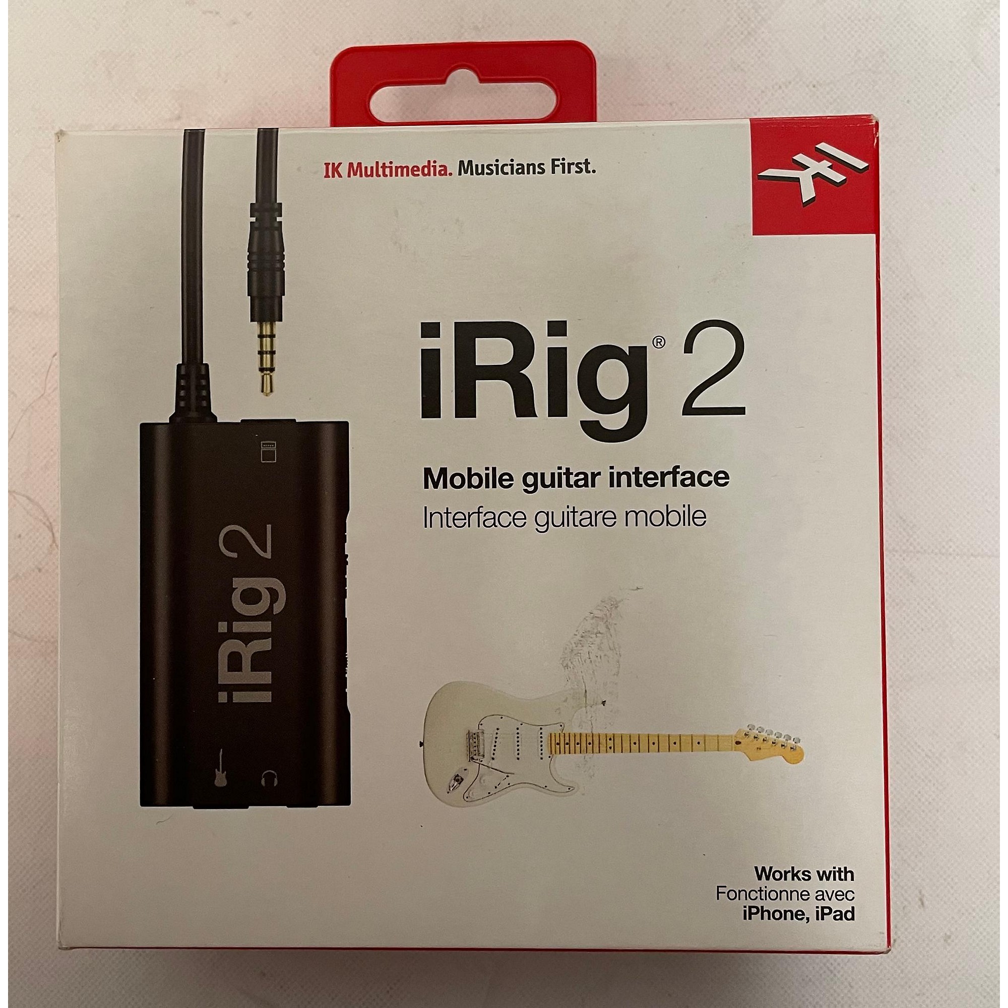 IK Multimedia iRig 2 Mobile Guitar Interface for iOS