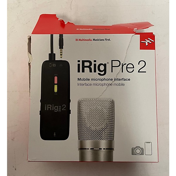 IK Multimedia iRig Pre 2 Mobile Microphone Interface