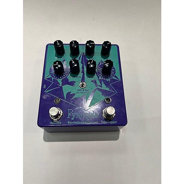 Used EarthQuaker Devices Pyramids Stereo Flanging Device Effect Pedal