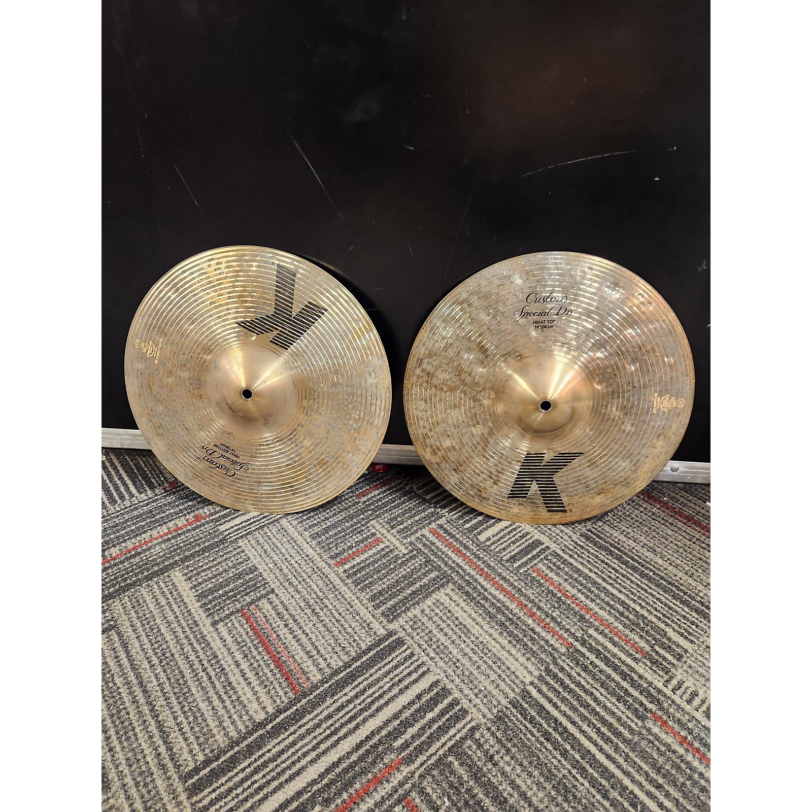 Used Zildjian 14in K Custom Special Dry Hi Hats Cymbal 33 | Guitar 
