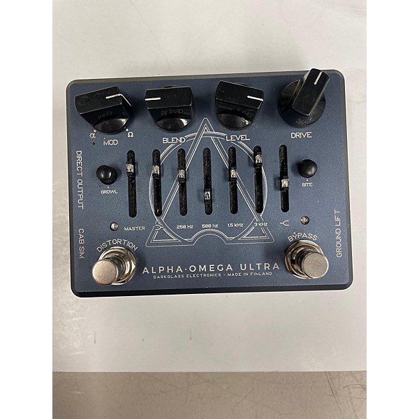 Used Darkglass Alpha Omega Ultra Bass Effect Pedal | Guitar Center