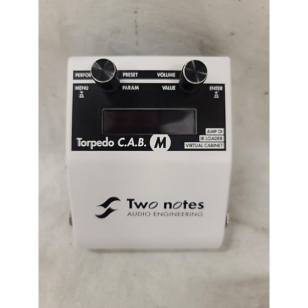 Used Two Notes AUDIO ENGINEERING Torpedo Cab M Effect Processor