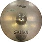 Used SABIAN 18in AAX Thin Studio Crash Cymbal thumbnail
