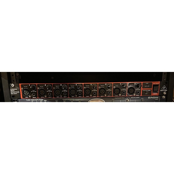 Used Behringer ULTRAGAIN DIGITAL ADA8200 Audio Interface | Guitar