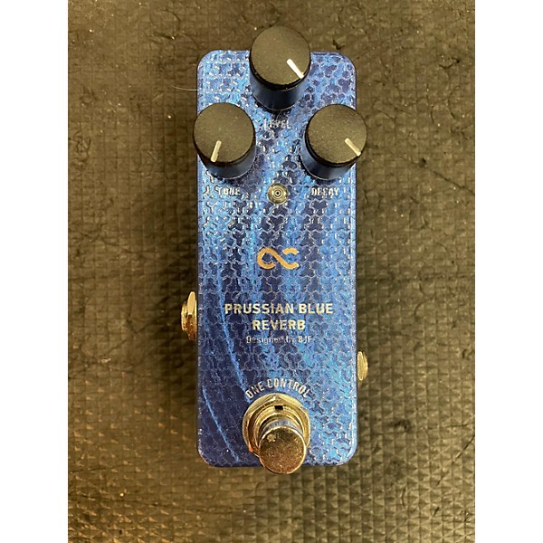 Used One Control Prussian Blue Reverb Effect Pedal | Guitar Center