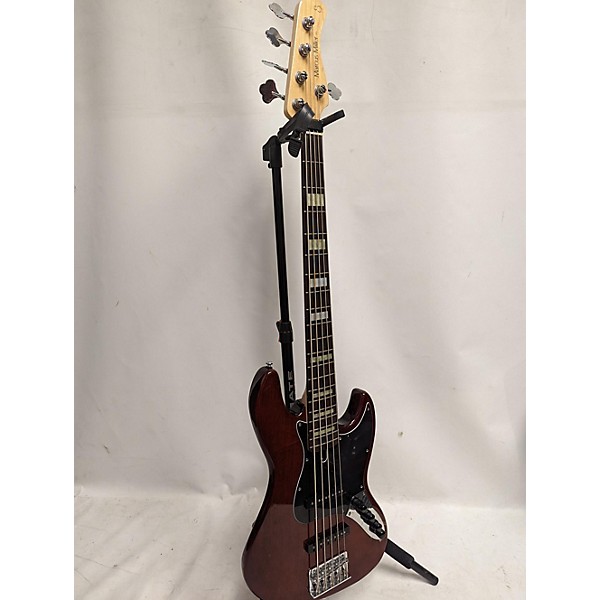 Used Sire Marcus Miller V3 5 String Electric Bass Guitar Mahogany