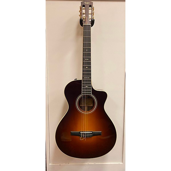 Used Taylor Used 2012 Taylor 712CE-n 2 Color Sunburst Acoustic Electric Guitar