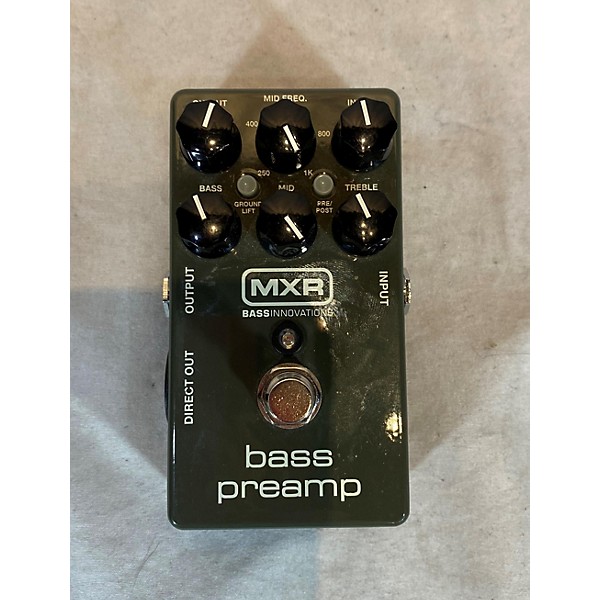 Used MXR M81 Bass Preamp Bass Effect Pedal | Guitar Center