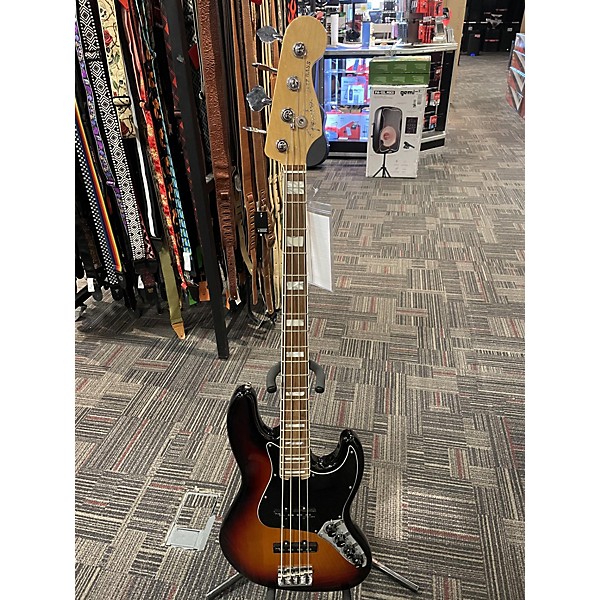 Used Fender 2016 American Elite Jazz Bass Electric Bass Guitar