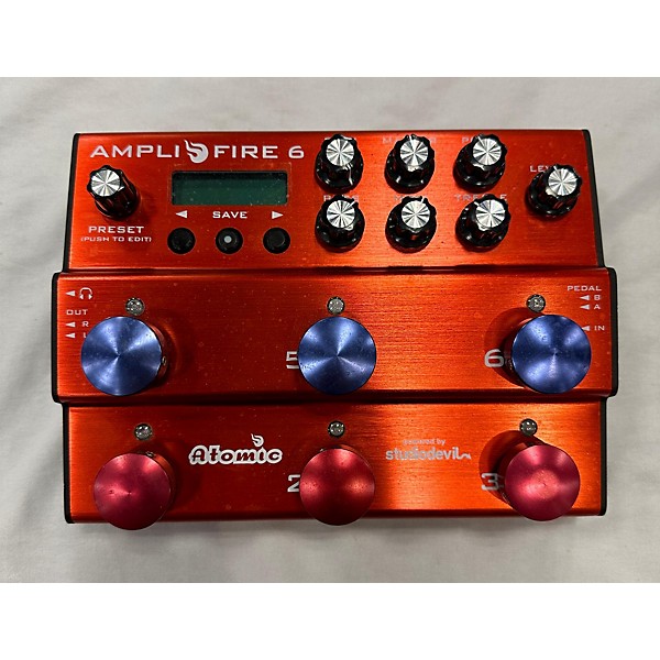 Used Atomic Amplifire 6 Effect Processor | Guitar Center