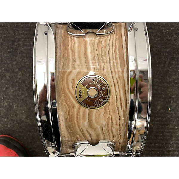 Used TAMA 6.5X14 TAMA 40TH ANNIVERSAY BUBINGA BIRCH Snare Drum Drum