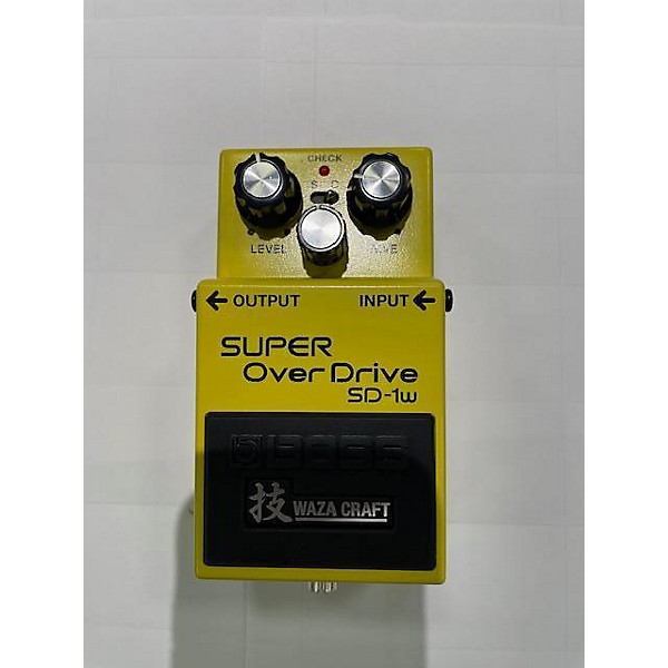 Used BOSS SD1W Super Overdrive Waza Craft Effect Pedal | Guitar Center