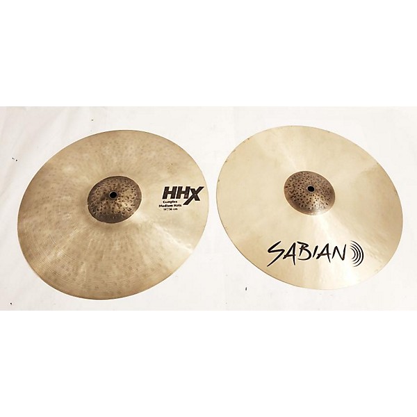 Used SABIAN 14in HHX Complex Medium Cymbal