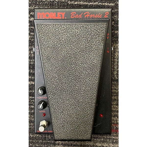 Used Morley Steve Vai Bad Horsie 2 Contour Wah Effect Pedal