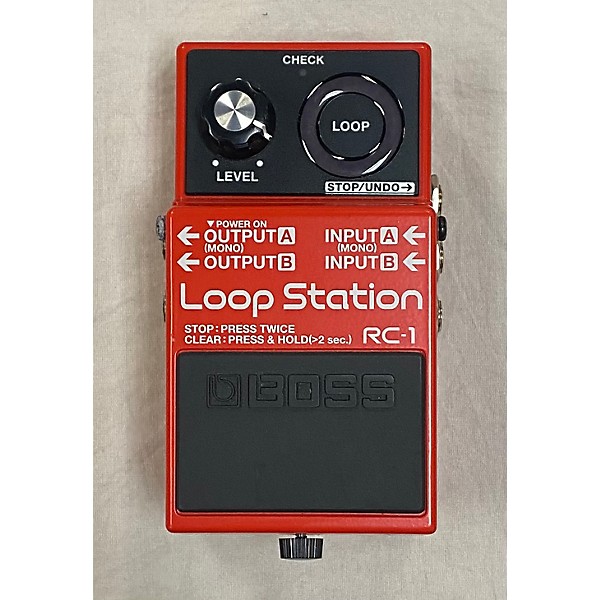 Used BOSS RC1 Loop Station Pedal Guitar Center