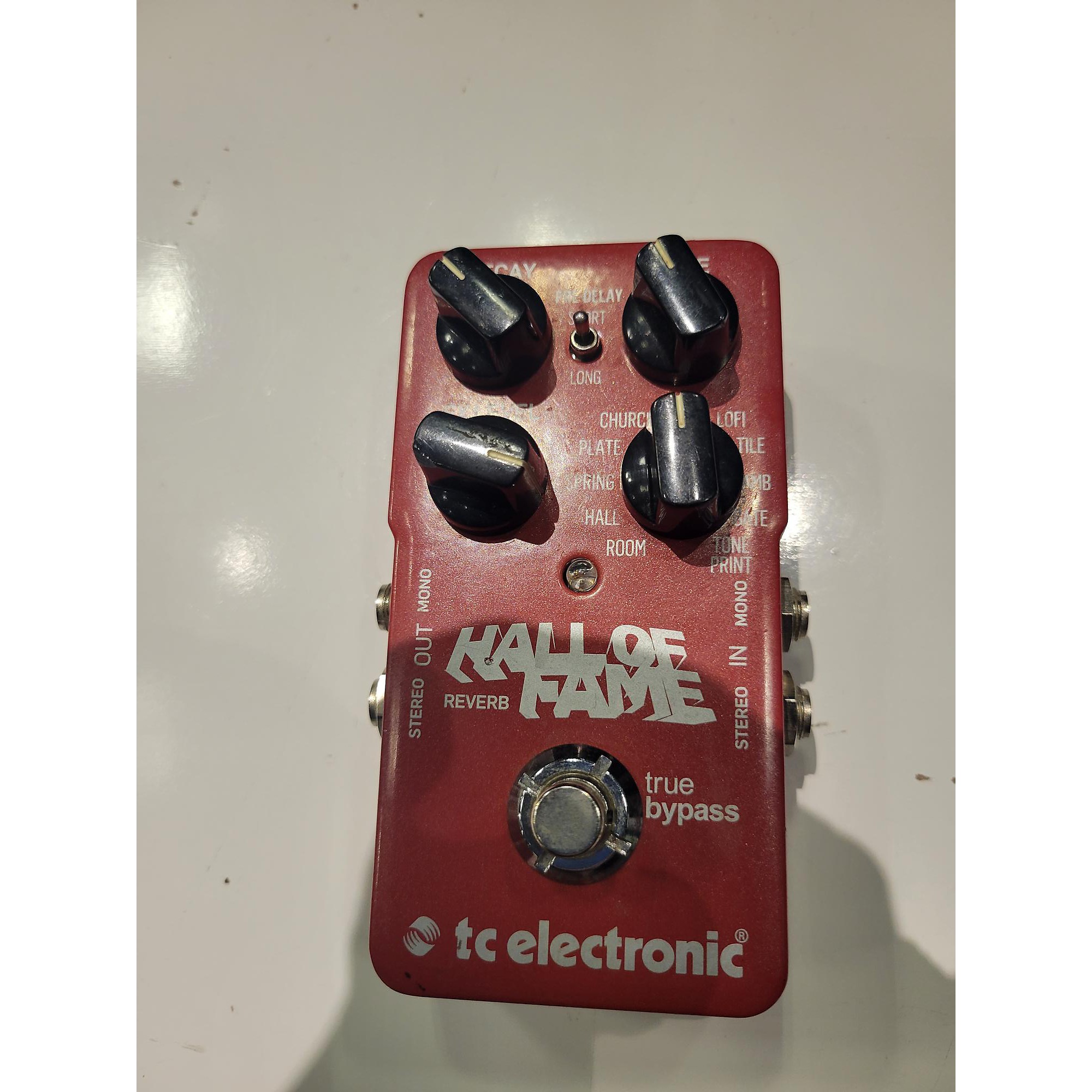 Used TC Electronic Hall Of Fame Reverb Effect Pedal | Guitar Center