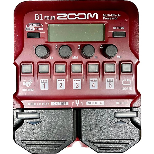 Used Zoom B1 Four Multi Effects Processor | Guitar Center