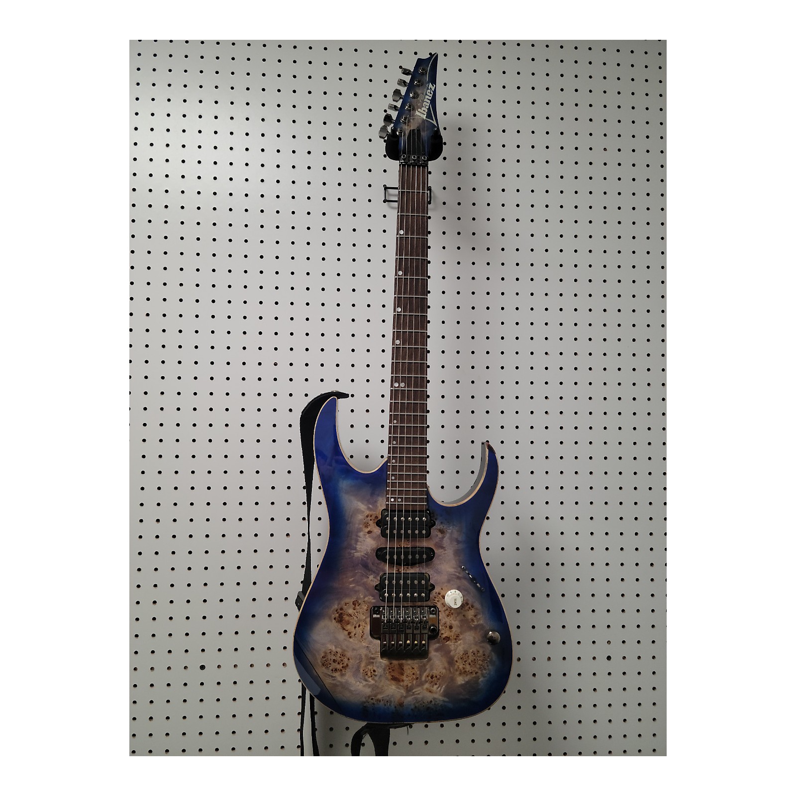 Used Ibanez RG1070PBZ Solid Body Electric Guitar Blue Burst 