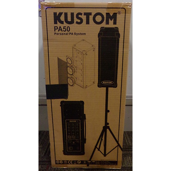 Used Kustom PA50 Powered Speaker Guitar Center