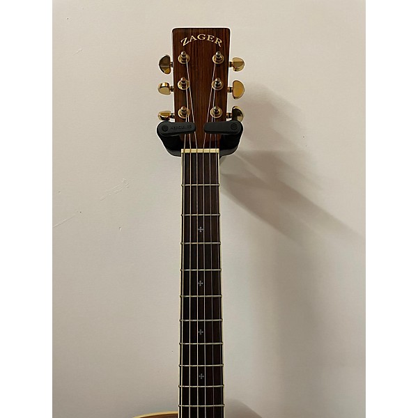 Used Zager ZAD 80CE Acoustic Guitar Natural Guitar Center