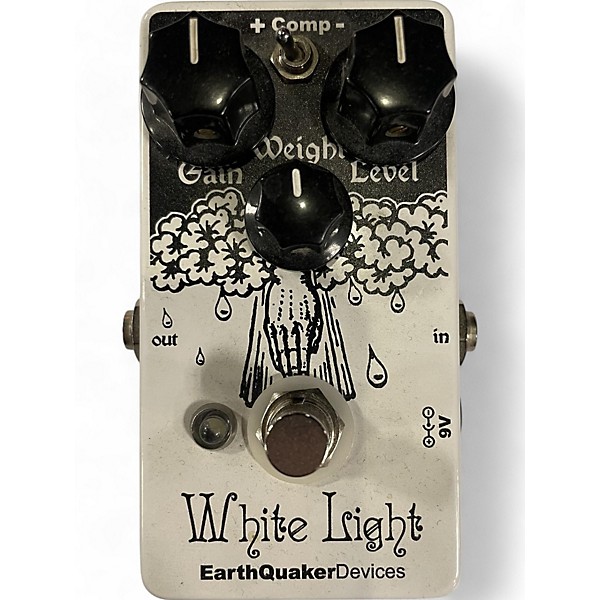 Used EarthQuaker Devices White Light Overdrive Effect Pedal