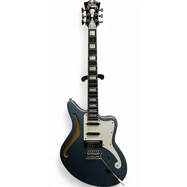 Used D'Angelico Premier Bedford Daphne Blue Hollow Body Electric Guitar