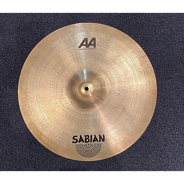 Used SABIAN 18in AA SUSPENDED 18INCH Cymbal