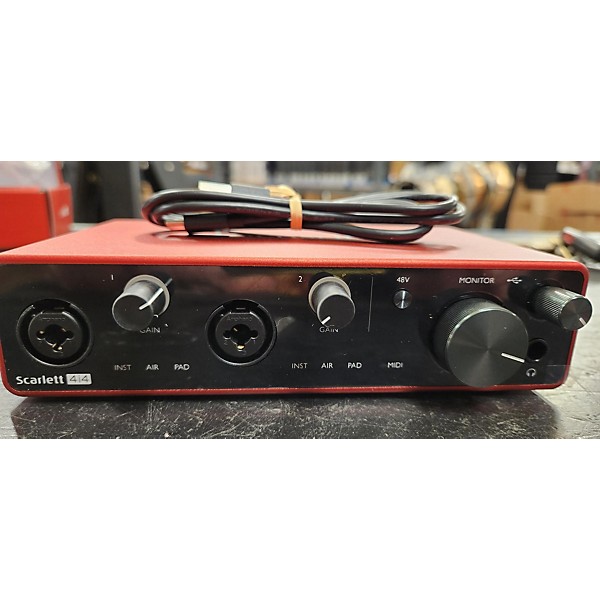 Used Focusrite Scarlett 4i4 Gen 3 Audio Interface