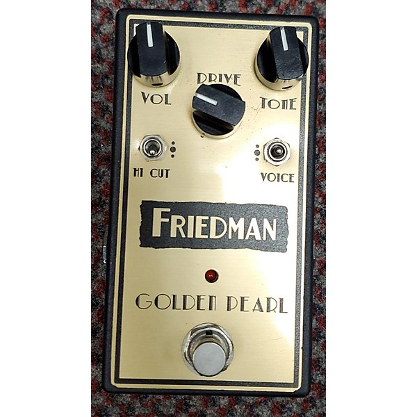 Used Friedman Golden Pearl Overdrive Effect Pedal | Guitar Center