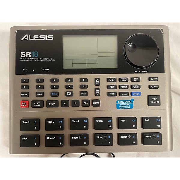 Used Alesis SR18 Drum Machine | Guitar Center