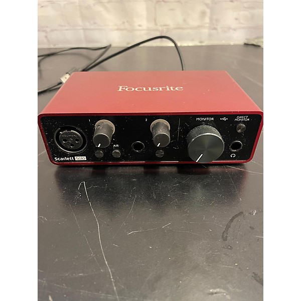 Used Focusrite Scarlett Solo Gen 3 Audio Interface