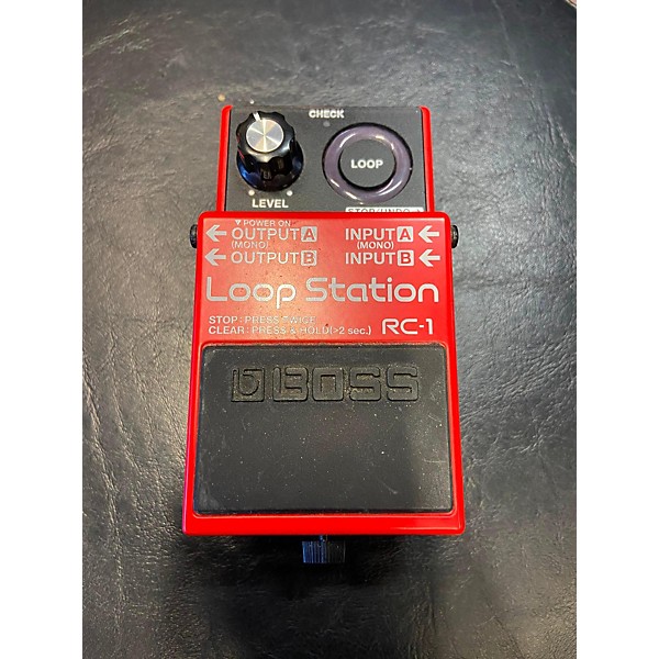 Used BOSS RC1 Loop Station Pedal Guitar Center