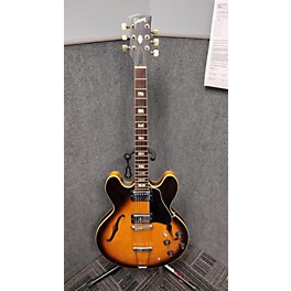 Vintage Slingerland Vintage 1972 Gibson ES-335TD Tobacco Burst Hollow Body Electric Guitar