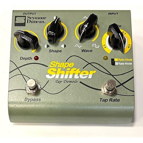 Used Seymour Duncan SFX07 Shape Shift Tap Tremolo Effect Pedal